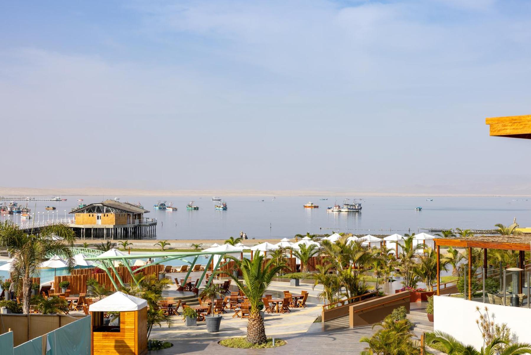 Aranwa Paracas Resort & Spa Eksteriør billede View of the port of Huacho